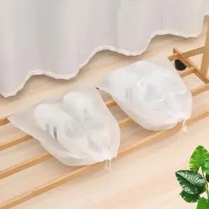 [룽스]부직포신발주머니 여행용 파우치 50장묶음