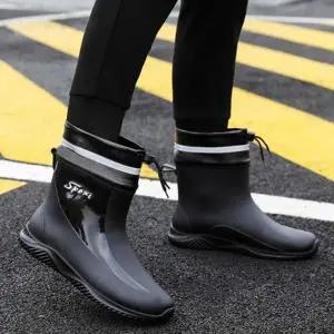 [룽스]레인부츠 방수 미들부츠 장화 남성신발