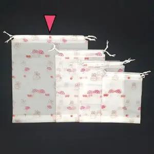 [룽스]토끼 EVA 복조리 파우치 스트링파우치 대