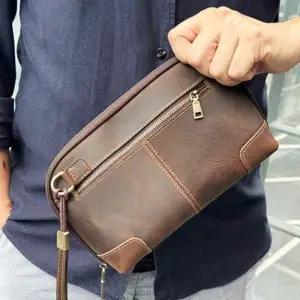 [룽스]남성 클러치백 소형가방 캐주얼 클러치