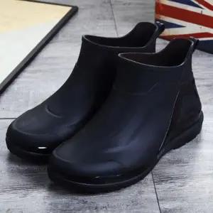 [룽스]앵클 레인부츠 장화 첼시 슬림 캠핑 발편한
