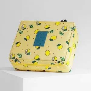 [룽스]옐로우 파우치 다용도 수납 사각