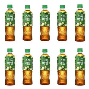 웅진 초록매실 500ml 10개 패트병