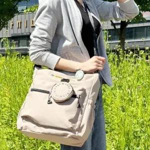 [룽스]남녀공용 수납가방 데일리백 크로스백