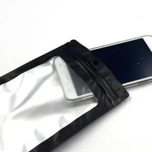 [룽스]지퍼백 은박지퍼백 블랙(12cmX20cm)