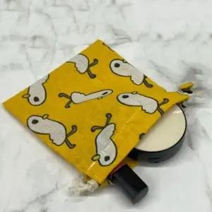 [룽스]면파우치 생리대 조리개파우치 랜덤색상 소