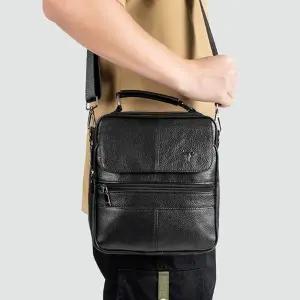 [룽스]고급스러운남성백 소가죽 남성 크로스백 801