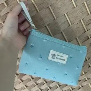 [룽스]손잡이 지퍼파우치 이너파우치 민트