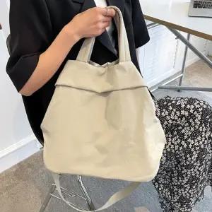 [룽스]나일론 크로스백 베이지 보부상가방 숄더백