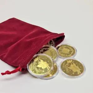 이빨 요정 동전 이빨보관함 이빨요정선물 치아요정 금화 10개