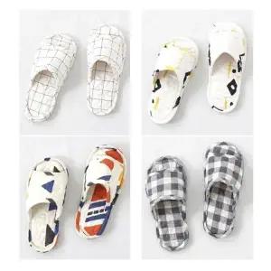 [룽스]층간소음방지 커플 거실화 면 실내화