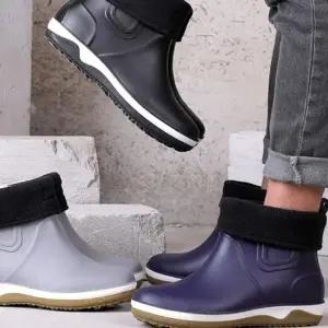 [룽스]기모부츠 첼시 기모안감 레인부츠 3컬러