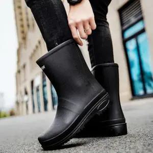 [룽스]장화 작업 레인 신발 남자 여성 커플