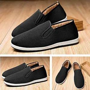 [룽스]발 편하고 방한화 따스한 털 안감 단화