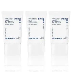 [셀러허브][이니스프리] 이니스프리 히알루론 수분 선크림 50mL 3개 (S16574836)