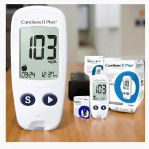 혈당검사기 개인용 체내 혈당 측정 시스템 세트 당뇨 관리 시험지증정