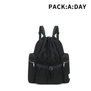 [패커데이] 초경량 캐주얼 데일리 조리개 여성백팩 TPD05