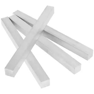 HOZEON 4 PCS 1 x 12 인치 알루미늄 바 정사각형 플랫 6061 블록 범용 공구 플레이트 T6511 밀링 선반