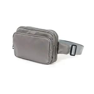 [룽스]심플 단체 가방 힙백 힙색 크로스백 그레이