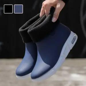 [룽스]스타일 남성 방한 남성워커 레인부츠