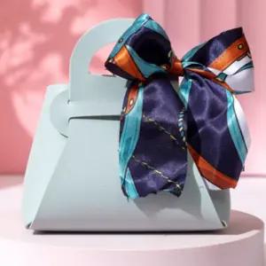 끈달린 스카프백 승진답례품 돌잔치수건 졸업구디백 미니 50매