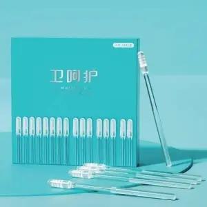 온더벨라 점착식 실리콘귀이개 쫀쫀한헤드 귀후비개 48개