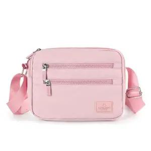 [라일리] Rly 여성 미니 크로스백 외출 보조 엄마 숄더백 핑크