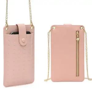 [라일리] Rly 핸드폰 여성 데일리 가방 가죽 학생 크로스 미니