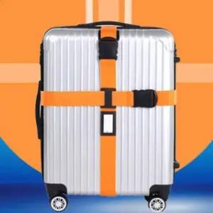 [라일리] Rly 잠금 러기지 오렌지 여행용 캐리어밴드 ZF 캐리