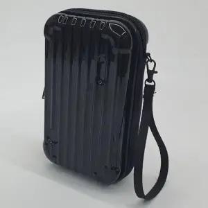 [라일리] Rly 미니 여행용 블랙 파우치 가방 하드캐리어
