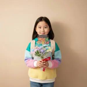 DIY 졸업식 꽃다발 토퍼 모루꽃 만들기 키트