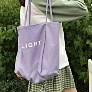 [라일리] Rly 칼라 캔버스백 데일리 딜라이트 다양한 레터링 디