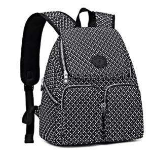 [라일리] Rly 투포켓 캐주얼 가방 플라워 패턴백 학생 미니백팩