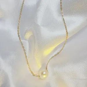 [라일리쥬얼리] Rly ZF 미니멀 목걸이 진주