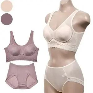 [라일리여성언더웨어] Rly 레이스라인 ZF 몰드 노와이어 런닝형 인견 브라