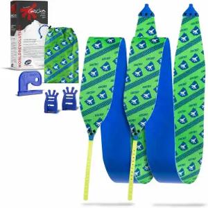 게코 프리미엄 스탠다드 스키 스킨 조절 가능한 길이 나이프 프리마운트 프론트 및 엔드 시스템 포켓 포함