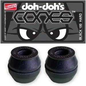 카타 스케이트보드 쇼티의 부싱 도스 콘과 워셔 블랙 100A 하드