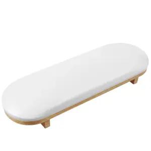 스펀지 매니큐어 핸드레스트 베개 나무 네일 스탠드 핸드 홀더 테이블 팔걸이 쿠션 1개