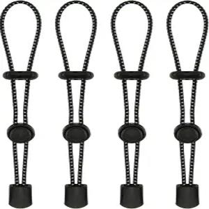4pcs 클라이밍 스틱 홀더 하이킹 트레킹 폴 백팩 번지 스트랩 조절 가능한 탄성 코드 로프 랜야드 고정