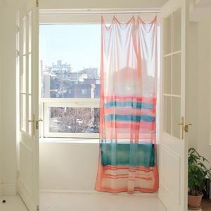 낭만적인 북유럽스타일 공간분리 가리개천 분리 식탁보 대형패브릭 패브릭 커튼