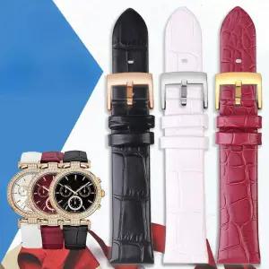 가죽 호환 12mm 시계줄 스트랩 스왈로브스키 시계 밴드