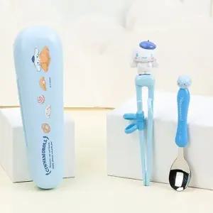 ( )시나모롤 맥스 젓가락 스푼 케이스 3P 세트