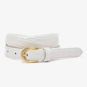 매장정품 JILLSTUART 질스튜어트 질스튜어트뉴욕 베이지 단색 가죽 슬림 여성벨트 [JABE5F113I2] 1249816