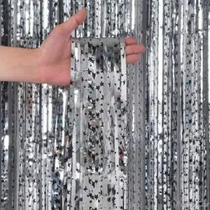 은박 수술 커튼 생일파티꾸미기 생일축하용품