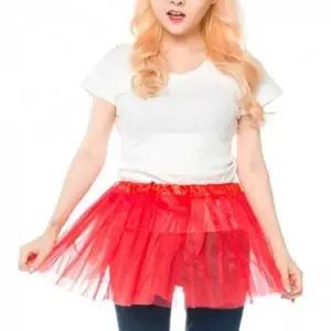 무용 망사 치마 30cm 치어리딩치마 댄스치마