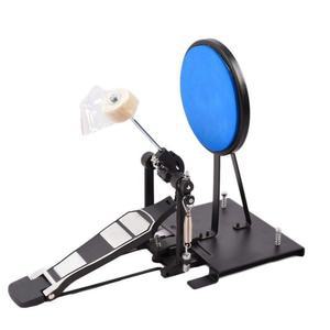 온고써머 킥드럼 연습용 패드 테이블 듀얼 드럼킥페달 모양 액세서리 고무 심벌즈 플로어