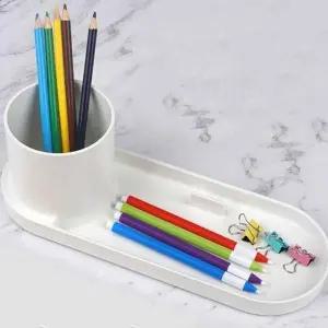 온더벨라 펜꽂이트레이 데스크정리 연필꽂이 1+1