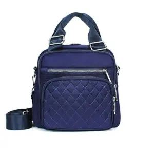 [룽스]크로스 아줌마 가방 네이비블루 40대백팩