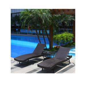 썬베트 수영장 해변 야외용 블랙 시트미 라탄 야외용의자 펜션 체어 썬베드 캠핑