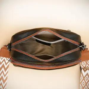 온나핏 크로스백 URB_소가죽앞포켓 URB_소가죽앞포켓 크로스백 온나핏